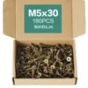 180pcs SUNXULIMI Self-Tapping Screw Set